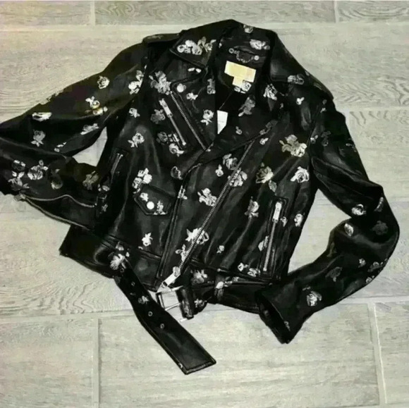 MICHAEL Michael Kors Jackets & Blazers - NWT MIchael Kors leather jacket XXS